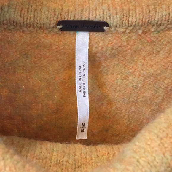 FREE PEOPLE | Popcorn soft cowl balloon sleeves M - Picture 6 of 14